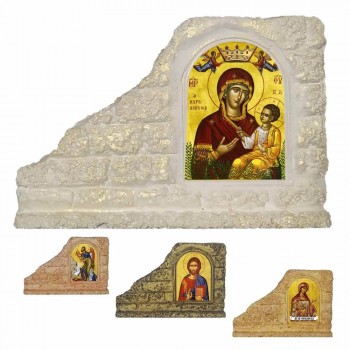 ΠΑΝΑΓΙΑ ΜΥΡΤΙΔΙΩΤΙΣΣΑ - Επιτραπέζια Κεραμική Εικονίτσα για Μπομπονιέρα