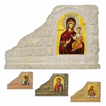 ΠΑΝΑΓΙΑ ΟΔΗΓΗΤΡΙΑ - Επιτραπέζια Κεραμική Εικονίτσα για Μπομπονιέρα