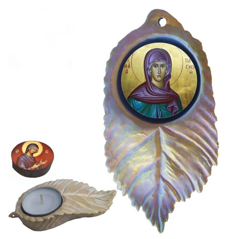 ΑΓΙΑ ΠΑΡΑΣΚΕΥΗ - Εικόνα σε Φύλλο με Ρεσώ