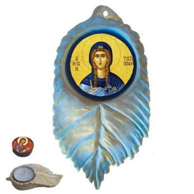 ΑΓΙΑ ΤΑΤΙΑΝΗ - Εικόνα σε Φύλλο με Ρεσώ