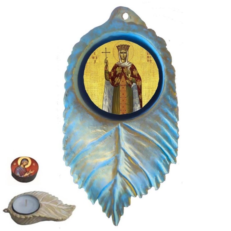 ΑΓΙΑ ΥΠΟΜΟΝΗ - Εικόνα σε Φύλλο με Ρεσώ