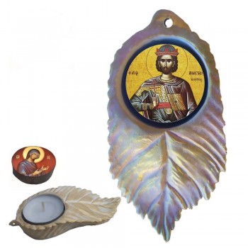 ΑΓΙΟΣ ΑΝΑΣΤΑΣΙΟΣ - Εικόνα σε Φύλλο με Ρεσώ