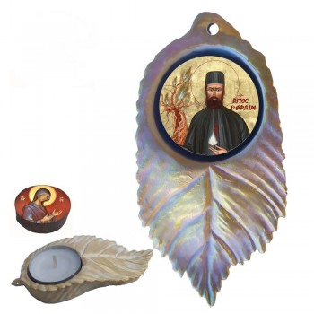 ΑΓΙΟΣ ΕΦΡΑΙΜ - Εικόνα σε Φύλλο με Ρεσώ