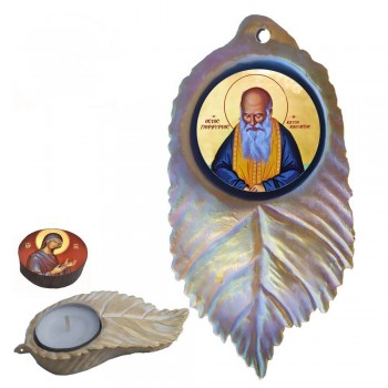 ΑΓΙΟΣ ΠΟΡΦΥΡΙΟΣ - Εικόνα σε Φύλλο με Ρεσώ