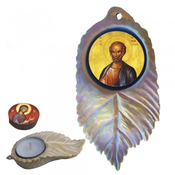 ΑΓΙΟΣ ΣΙΜΩΝ - Εικόνα σε Φύλλο με Ρεσώ