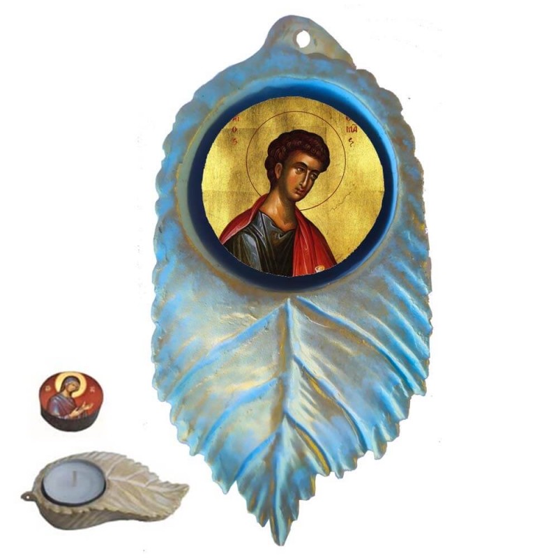 ΑΓΙΟΣ ΘΩΜΑΣ - Εικόνα σε Φύλλο με Ρεσώ