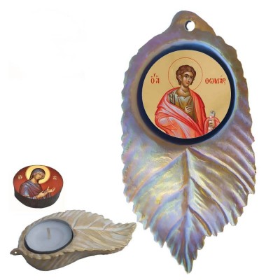 ΑΓΙΟΣ ΘΩΜΑΣ - Εικόνα σε Φύλλο με Ρεσώ