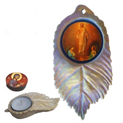 ΑΝΑΣΤΑΣΗ ΤΟΥ ΧΡΙΣΤΟΥ - Εικόνα σε Φύλλο με Ρεσώ