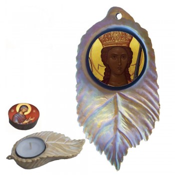 ΑΡΧΑΓΓΕΛΟΣ ΜΙΧΑΗΛ ΜΑΝΤΑΜΑΔΟΥ - Εικόνα σε Φύλλο με Ρεσώ