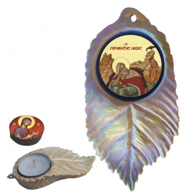 ΠΡΟΦΗΤΗΣ ΗΛΙΑΣ - Εικόνα σε Φύλλο με Ρεσώ