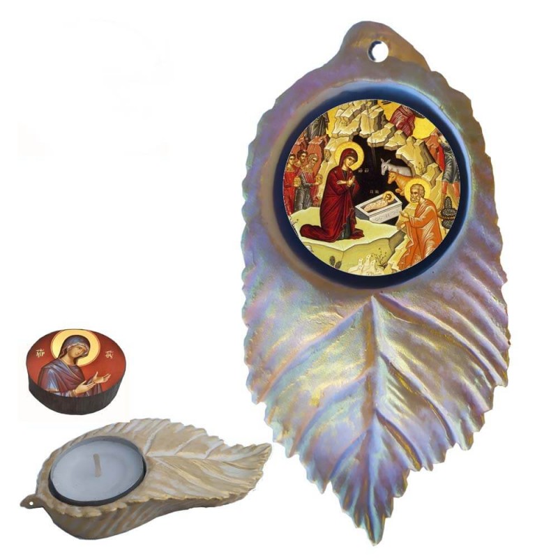 ΓΕΝΝΗΣΗ ΧΡΙΣΤΟΥ - Εικόνα σε Φύλλο με Ρεσώ