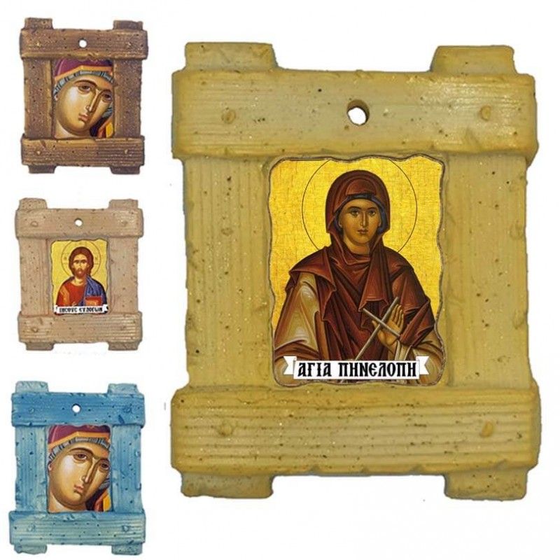 ΑΓΙΑ ΠΗΝΕΛΟΠΗ - Εικόνα σε Κεραμικό Καδράκι 