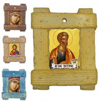 ΑΓΙΟΣ ΠΕΤΡΟΣ - Εικόνα σε Κεραμικό Καδράκι 