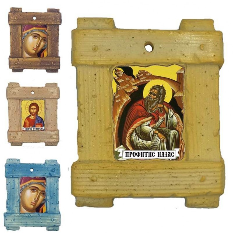 ΠΡΟΦΗΤΗΣ ΗΛΙΑΣ - Εικόνα σε Κεραμικό Καδράκι 