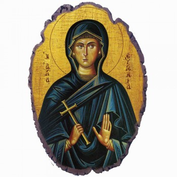 Αγία Ευγενία - Πέτρινη Εικόνα Βάσης & Τοίχου 21cm