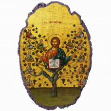 Ιησούς  Χριστός - Πέτρινη Εικόνα Βάσης & Τοίχου 21cm
