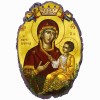 Παναγία Μυρτιδιώτισσα - Πέτρινη Εικόνα Βάσης & Τοίχου 21cm