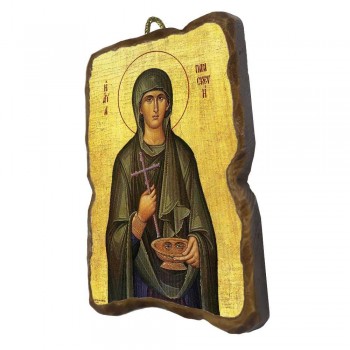 ΑΓΙΑ ΠΑΡΑΣΚΕΥΗ - Ορθογώνια Κεραμική Εικονίτσα 8,5cm