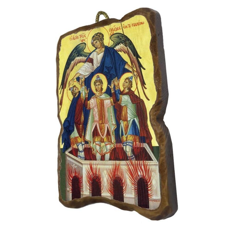 ΠΑΙΔΕΣ ΕΝ ΚΑΜΙΝΩ - Ορθογώνια Κεραμική Εικονίτσα 8,5cm