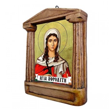 Αγία Αφροδίτη - Εικόνισμα με Κίονες