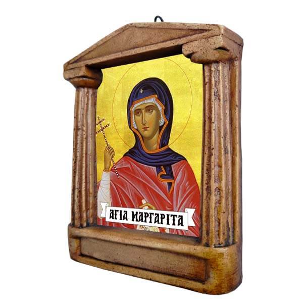 Αγία Μαργαρίτα - Εικόνισμα με Κίονες