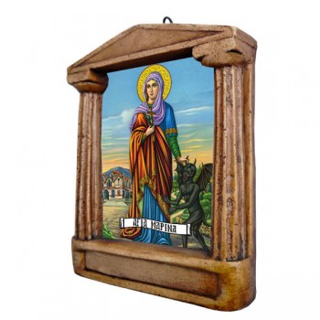 Αγία Μαρίνα - Εικόνισμα με Κίονες