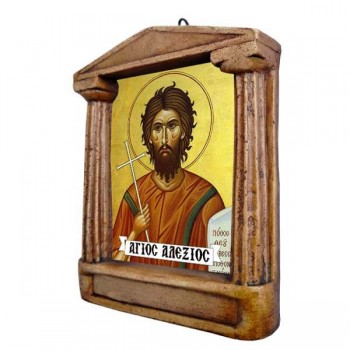 Άγιος Αλέξιος - Εικόνισμα με Κίονες