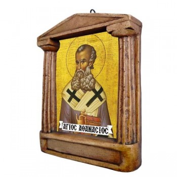 Άγιος Αθανάσιος - Εικόνισμα με Κίονες