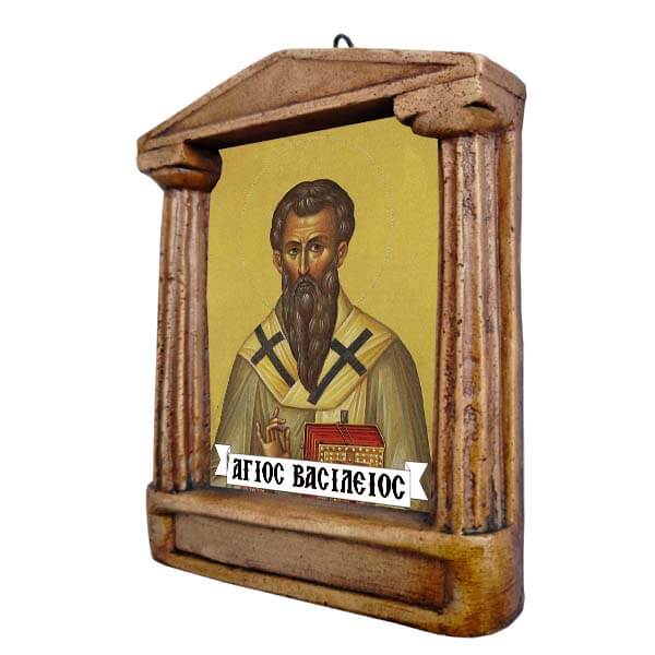 Άγιος Βασίλειος - Εικόνισμα με Κίονες
