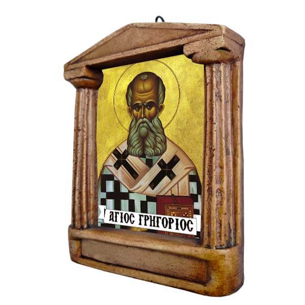 Άγιος Γρηγόριος - Εικόνισμα με Κίονες