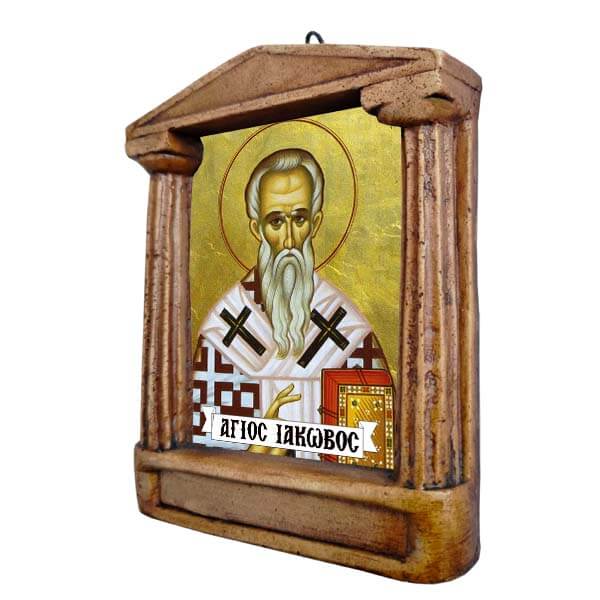 Αγιος Ιάκωβος - Εικόνισμα με Κίονες