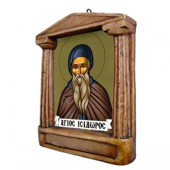 Αγιος Ισίδωρος - Εικόνισμα με Κίονες