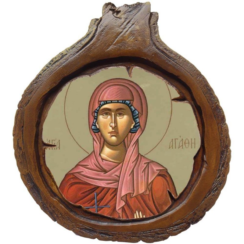 ΑΓΙΑ ΑΓΑΘΗ - Εικόνα Κορμός Δέντρου