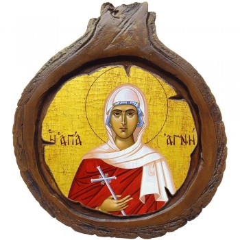 ΑΓΙΑ ΑΓΝΗ - Εικόνα Κορμός Δέντρου