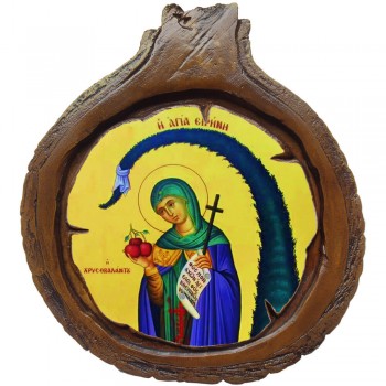 ΑΓΙΑ ΕΙΡΗΝΗ ΧΡΥΣΟΒΑΛΑΝΤΟΥ - Εικόνα Κορμός Δέντρου