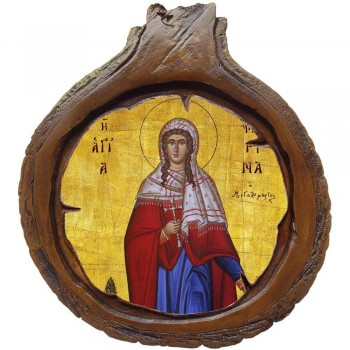ΑΓΙΑ ΜΑΡΙΝΑ - Εικόνα Κορμός Δέντρου