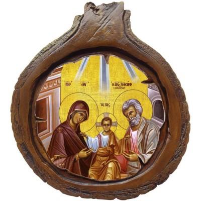 ΑΓΙΑ ΟΙΚΟΓΕΝΕΙΑ - Εικόνα Κορμός Δέντρου