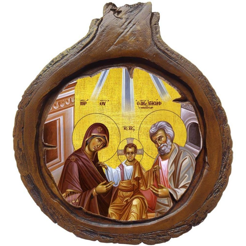 ΑΓΙΑ ΟΙΚΟΓΕΝΕΙΑ - Εικόνα Κορμός Δέντρου