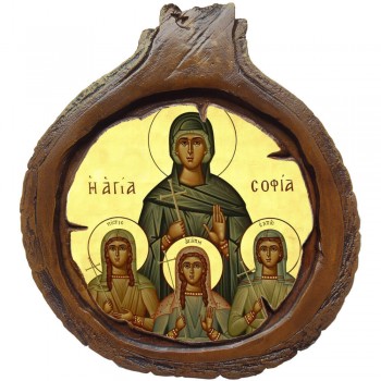 ΑΓΙΑ ΣΟΦΙΑ - Εικόνα Κορμός Δέντρου