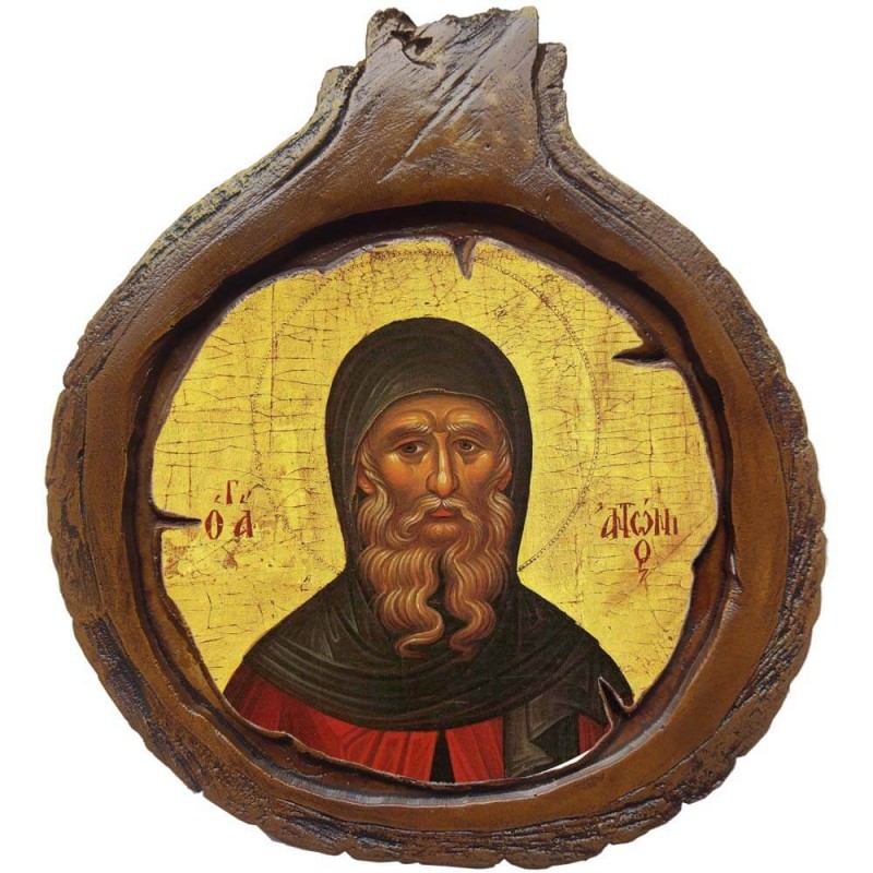 ΑΓΙΟΣ ΑΝΤΩΝΙΟΣ - Εικόνα Κορμός Δέντρου