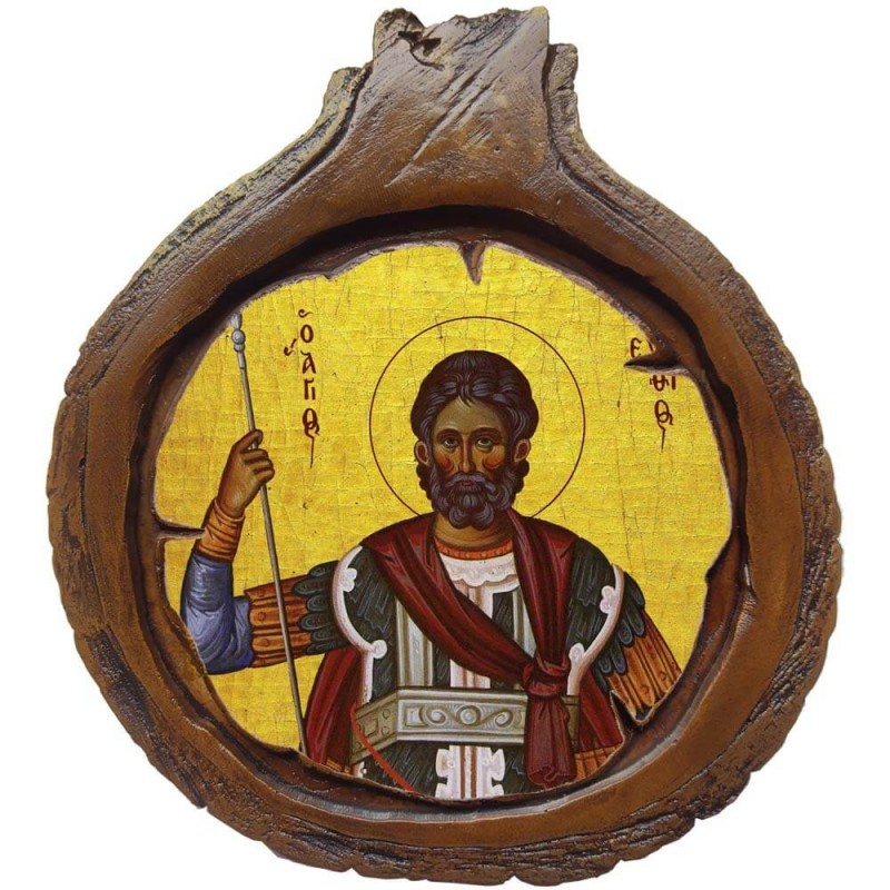 ΑΓΙΟΣ ΕΥΣΤΑΘΙΟΣ - Εικόνα Κορμός Δέντρου