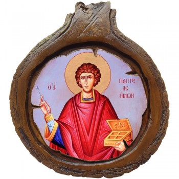 ΑΓΙΟΣ ΠΑΝΤΕΛΕΗΜΩΝ - Εικόνα Κορμός Δέντρου