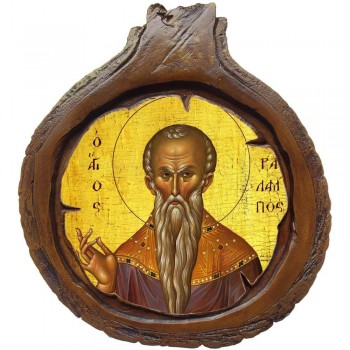 ΑΓΙΟΣ ΧΑΡΑΛΑΜΠΟΣ - Εικόνα Κορμός Δέντρου