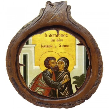 ΑΓΙΟΙ ΙΩΑΚΕΙΜ & ΑΝΝΑ - Εικόνα Κορμός Δέντρου