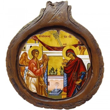 ΕΥΑΓΓΕΛΙΣΜΟΣ ΘΕΟΤΟΚΟΥ - Εικόνα Κορμός Δέντρου