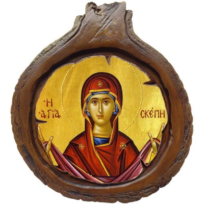 ΠΑΝΑΓΙΑ ΑΓΙΑ ΣΚΕΠΗ - Εικόνα Κορμός Δέντρου