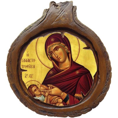 ΠΑΝΑΓΙΑ ΓΑΛΑΚΤΟΤΡΟΦΟΥΣΑ - Εικόνα Κορμός Δέντρου