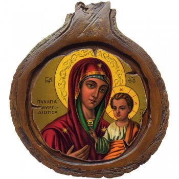 ΠΑΝΑΓΙΑ ΜΥΡΤΙΔΙΩΤΙΣΣΑ - Εικόνα Κορμός Δέντρου