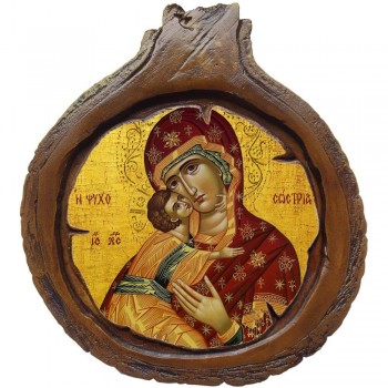 ΠΑΝΑΓΙΑ ΨΥΧΟΣΩΣΤΡΙΑ - Εικόνα Κορμός Δέντρου