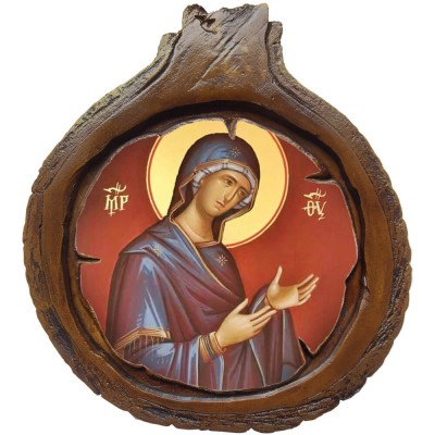 ΠΑΝΑΓΙΑ ΘΕΟΤΟΚΟΣ - Εικόνα Κορμός Δέντρου